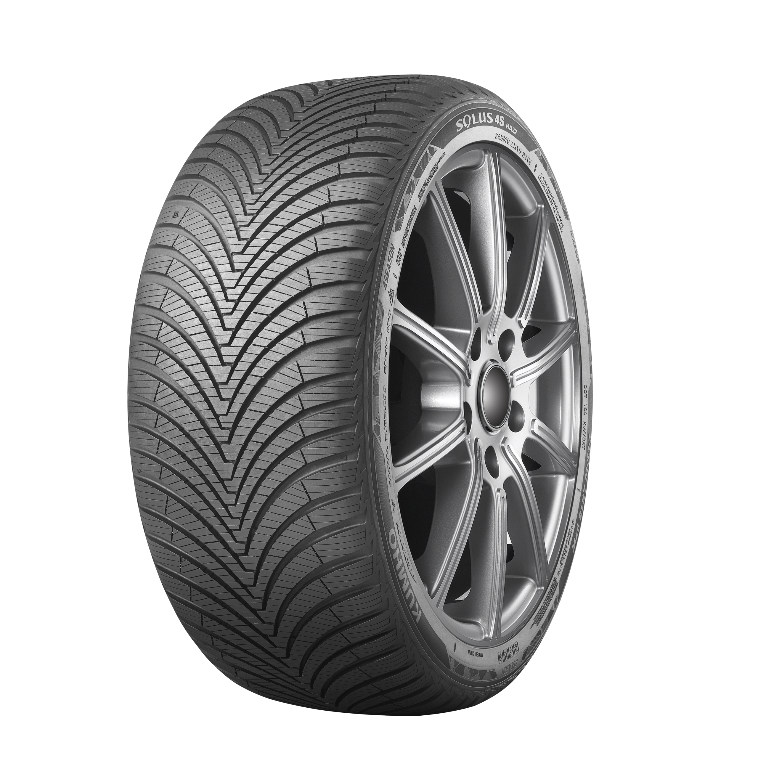 Pneumatico KUMHO SOLUS 4S HA32+ 235/55R18 104V Rinforzato - 4 Stagioni