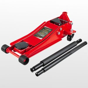 Cric sollevatore idraulico 2.5 tonnellate ribassato a carrello -8