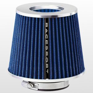 Filtro aria sportivo a cono blu per tuning