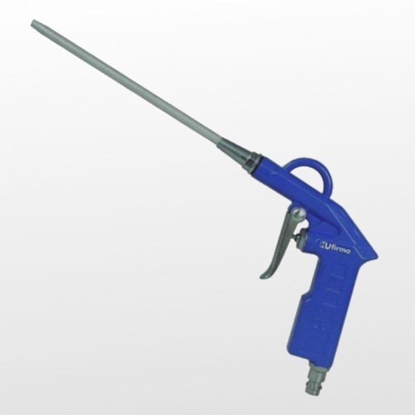 Pistola di soffiaggio a canna lunga 15cm innesto rapido Hu-firma