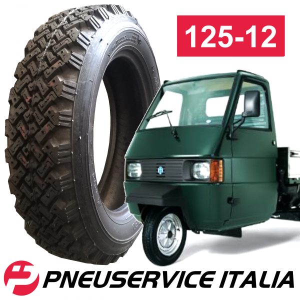 Pneumatico ricostruito tassellato 125 12 ape tm 703