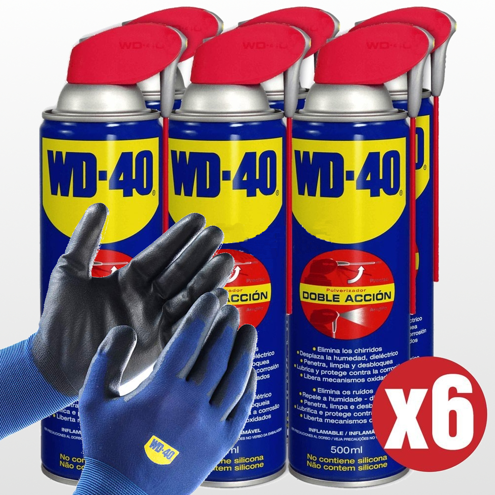 Confezione risparmio 6 x WD-40 Lubrificante Spray multifunzione